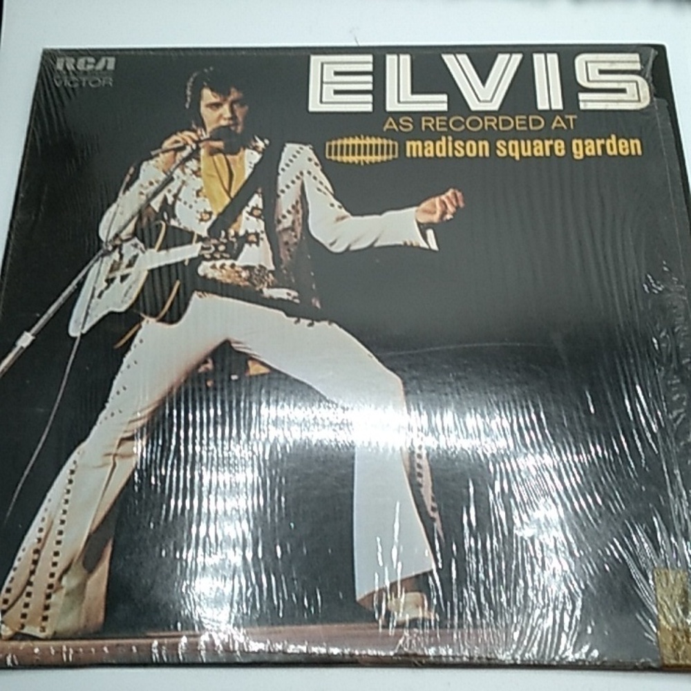 Elvis Presley at Madison Square Gardens vinyl album